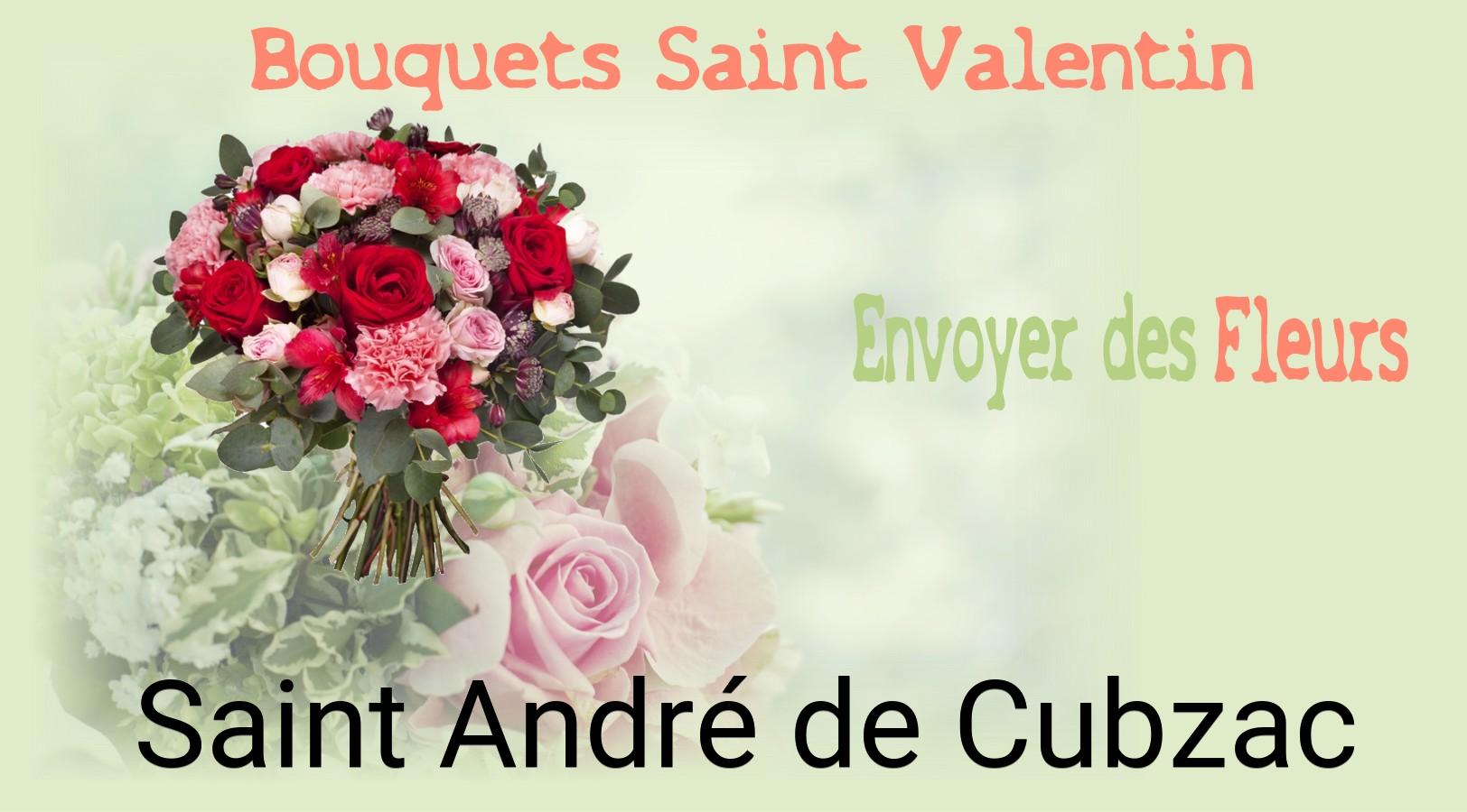 Roses de Saint-Valentin livrées à Saint-André-de-Cubzac
